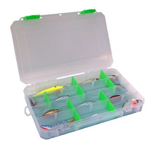 Lure Lock Large 4 Cavity with Divides Box with TakLogic Technology - 